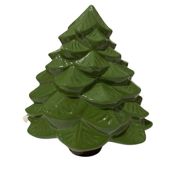Yankee Candle Scenterpiece Easy Meltcup Warmer Christmas Tree Holiday Decor 8" - Picture 1 of 8
